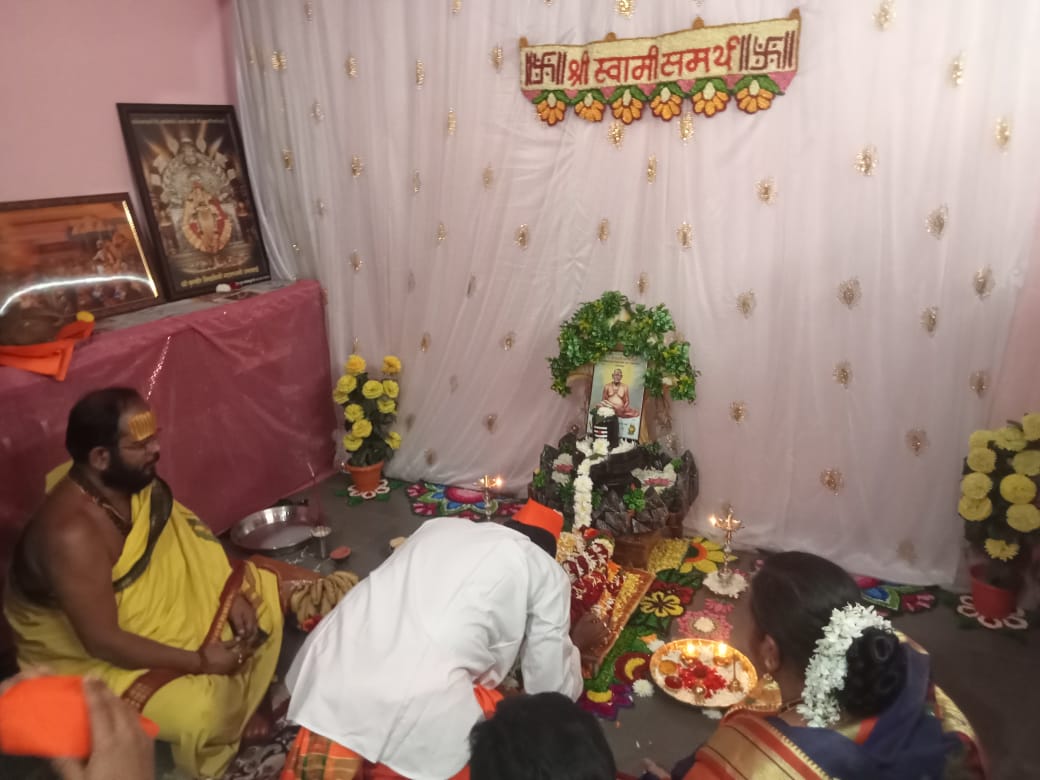 Shri Swami Samarth PalkhiPaduka Darshan Grand organization of the ceremony